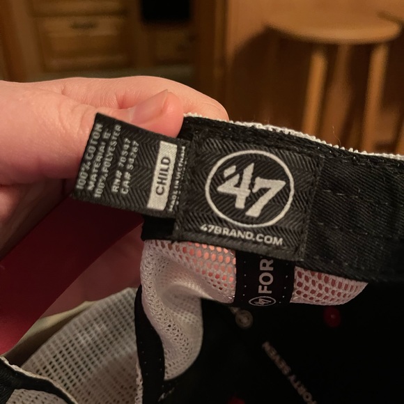 Child’s Arkansas Razorback flat bill hat - Picture 7 of 7